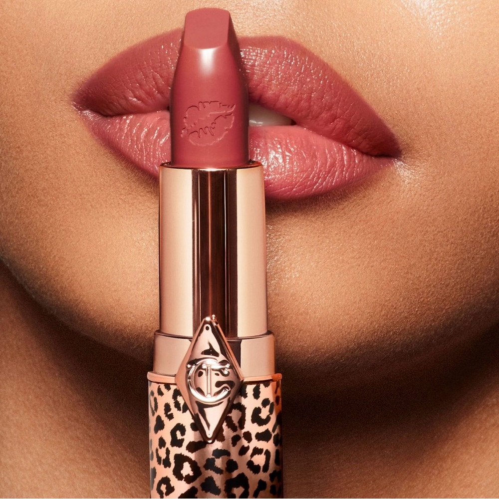 Charlotte Tilbury Glowing Jen Leopard Print Lipstick